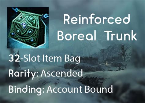 gw2 boreal bag.